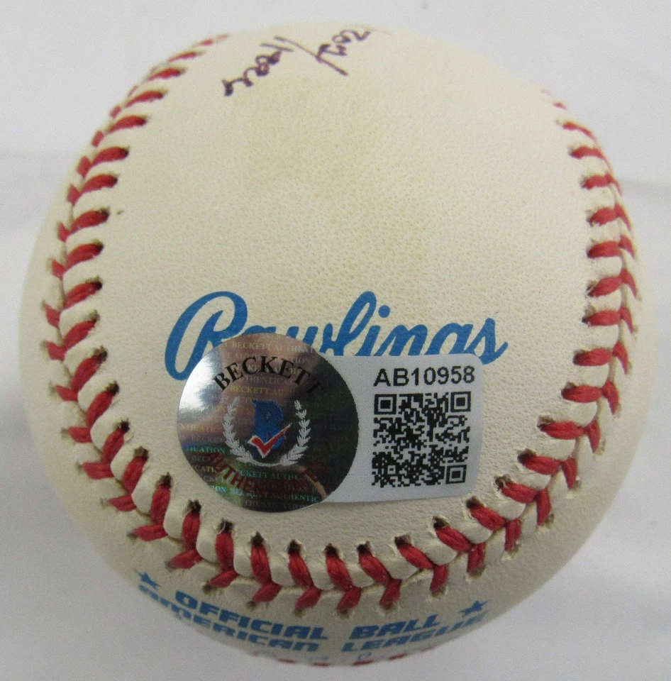 Derek Jeter Signed Auto Rawlings Baseball w/ Insc Beckett Hologram - Image 3 of 4