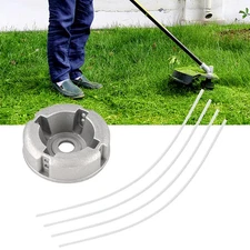 Steel Wire Grass Trimmer Head Tool Lawn Mower Weeding Head Brush Cutter