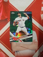 2017 Topps Chrome Base Green Refractor David Price 99/99 Last 1/1