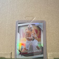 2025 Panini Prizm Baker Mayfield Tampa Bay Buccaneers NFL Hologram Card #283