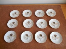 Rosenthal Konfektteller Schattenrose 12 Stück Form 2000  (B)