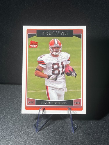 2006 Topps - Travis Wilson #350 (RC) Rookie Cleveland Browns Football - Picture 1 of 2