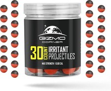 68 Caliber Practice Projectiles for Standard .68 Caliber Launchers-10/30 Pack