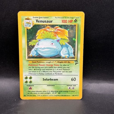 Venusaur 18/130 Base Set 2 Unlimited Holo - Pokemon Card B