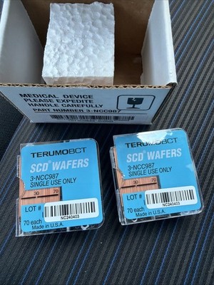 Terumo SCD IIB Wafers (3-NCC987) 2x70ct BRAND NEW