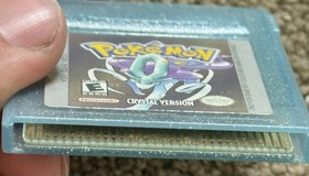 Pokemon: Crystal Version (Game Boy Color, 2001)