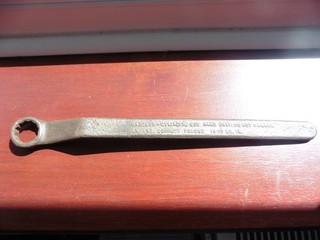 Gardner LX Diesel Engine Ring Spanner Vintage Lorry Marine Boat 1/2” Whitworth