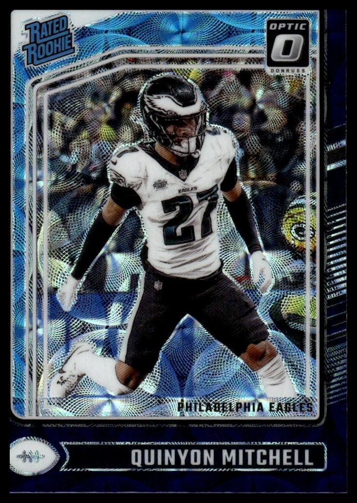 2024 Donruss Optic #282 Quinyon Mitchell Purple Scope