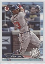 2019 Bowman Sky Blue 287/499 Ronald Acuna Jr Ronald Acuña Jr #78 o7m