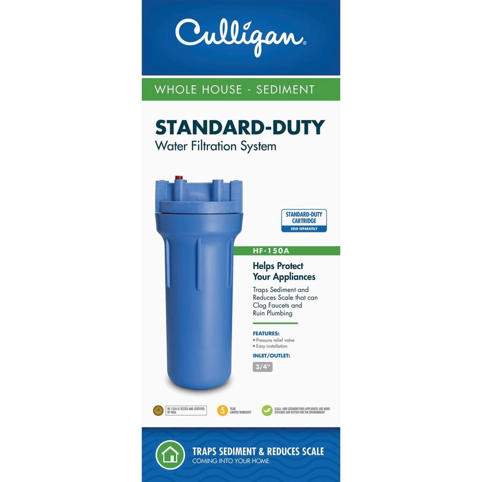 Culligan 3/4 In. Whole House Sediment Water Filter HF150A Culligan HF150A - Image 2 of 2