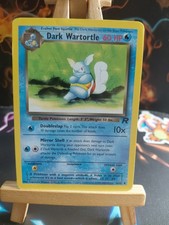 Pokemon Dark Wartortle Uncommon Card Team Rocket Series 46/82 MP