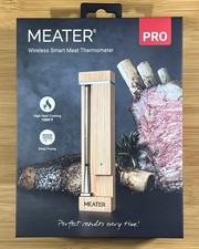 MEATER Pro Bluetooth Meat Thermometer 1000 F  Grill, BBQ, Oven, Deep Fry  NEW