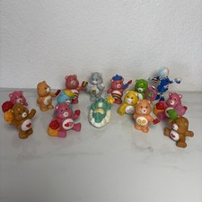 Care Bears Lot Of 15 Collectible Toy Figures PVC Cake Toppers