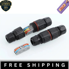 IP68 Waterproof Cable Connector Outdoor Electrical Flex Joint UK