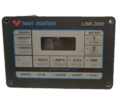 heart interface LINK 2000 2 Bank Battery Montior & Inverter/Charger Control