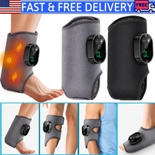Electric Foot Ankle Massager Relieve Ankle Pain 6 Heat Levels, 3 Vibration Modes