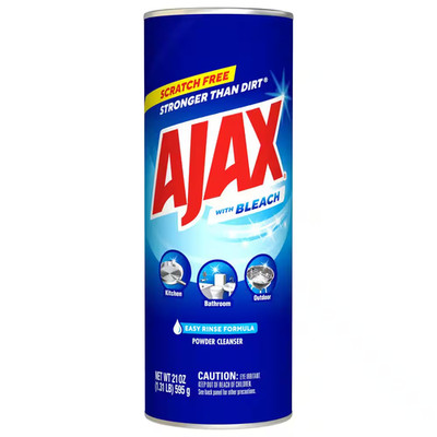 Ajax 21 oz. Powder Cleanser with Bleach (8-Pack) Free Ship NEW