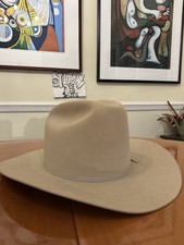 Chapeau Cowboy Stetson XXX 3X Castor - Taille 7 Marron - Vintage Occasion Très Bon état