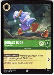 Donald Duck - Sleepwalker - 83/204 - Common - Disney Lorcana: Fabled