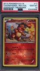 2013 Pokemon Black & White Legendary Treasures #17 Charmander Rev. Foil PSA 10