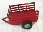Vintage Tonka Toys 1950’s Stake Rack 2 Wheel Utility Trailer