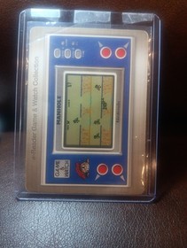 Nintendo e-Reader - Game and Watch Card Only - Manhole 2002 - Expo Promotional 