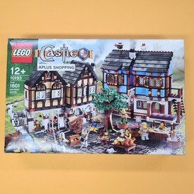 Lego 10193 Medieval Market Village 1601pcs Expedited Shipping - Sealed