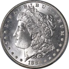 1885-P Morgan Silver Dollar PCGS MS65 Blast White Strong Strike - STOCK