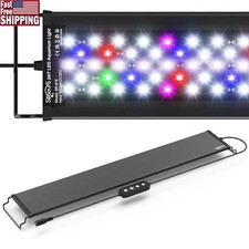 24/7 Mode LED Aquarium Light for Plants Full Spectrum Fish Tank Light with Timer