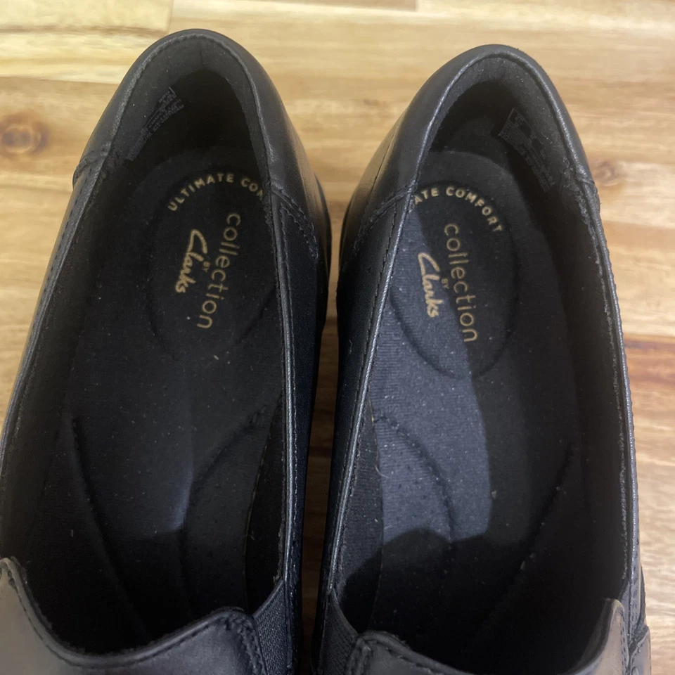 Clarks Womens Shoes - 9 Regular Black - Image 4 of 4