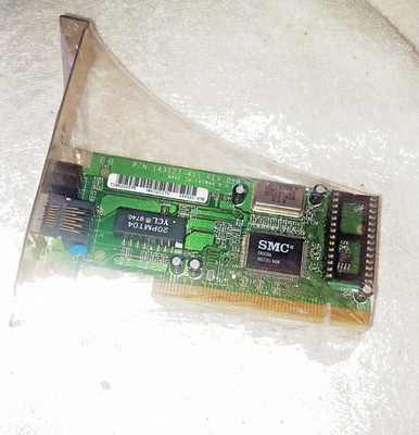 HP 143127-411 Rev 01B Network Card 10/100 PCI used   inspected and repacked