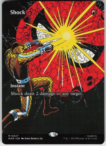 Shock (Borderless) #27 Marvel Universe Eternal-Legal