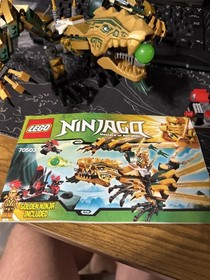 LEGO NINJAGO The Golden Dragon 70503Complete Set with Instruction Manual no figs