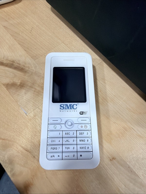 SMC WSKP100 Wi-Fi phone for Skype Tested & Working, Rare Retro Phone