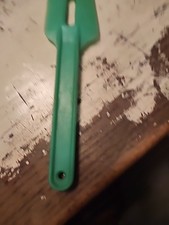 VINTAGE Tupperware Scraper Spatula Translucent Jadeite Green
