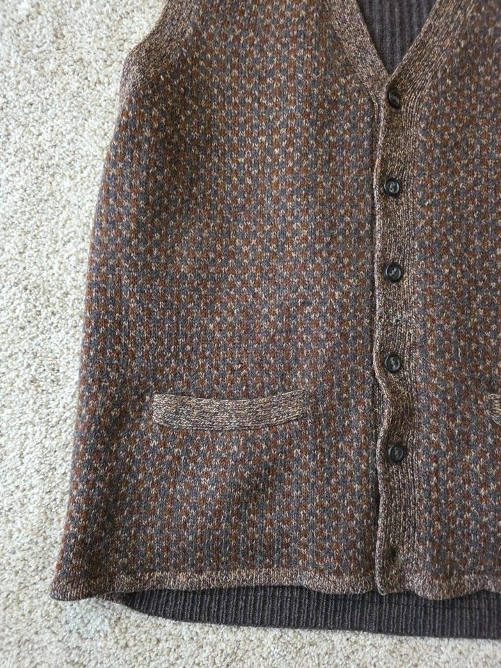 Vintage Timberland Weathergear Wool Vest Size Small - Image 2 of 4