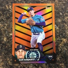 2023 Topps Update Series - Sam Haggerty #US230 Orange & Black Foil