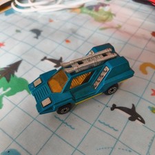 Matchbox Superfast No 68 COSMOBILE - Metallic Turquoise GC crack was no box 