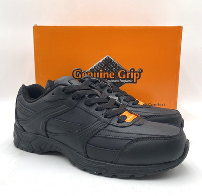 Genuine Grip 1010 Men's NEW Slip-Resistant Shoes Black Multiple Sizes