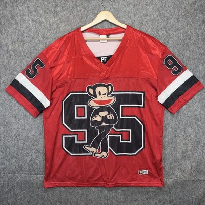 Paul Frank Julius Monkey Jersey Men's XXL Red Mesh 1995 Y2K 