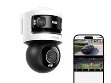 Reolink OMVI 3i PoE 10MP Triple-Lens 180  Panoramic PTZ Auto Tracking Camera