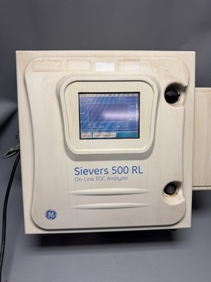 GE SIEVERS 500 RL TOC ANALYZER TOTAL ORGANIC CARBON WATER PROCESS TECHNOLOGY