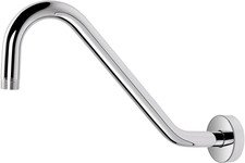 J Shaped Shower Extension Arm, Stainless Steel Shower Head Height Extender with