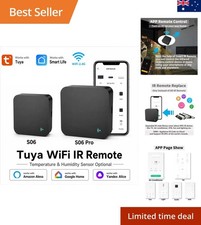 Tuya WiFi IR Remote Control Smart Home Device With Temperature Humidity Sensor