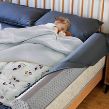 Toddler Bed Rail Foam Bumper for Queen King Twin Full Size Bed Anti Slip Machine