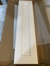 Shaker White Wall Cabinet 36 H x 9 W X 3/4 D New Liquidating 100 Available