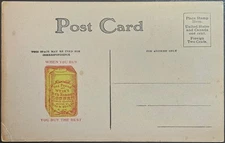 Weir Red Ribbon Coffee Advertising PC NY c1910s-20s Unused