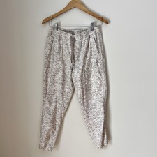 Athleta Women's Farallon Jogger Pants Cream Camo Size Small/petite