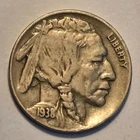 Nicer low mintage 1938 D Buffalo Head Nickel