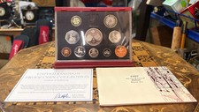 Lovely Royal Mint 1997 United Kingdom Proof Coin Collection 10 Piece Set SU801